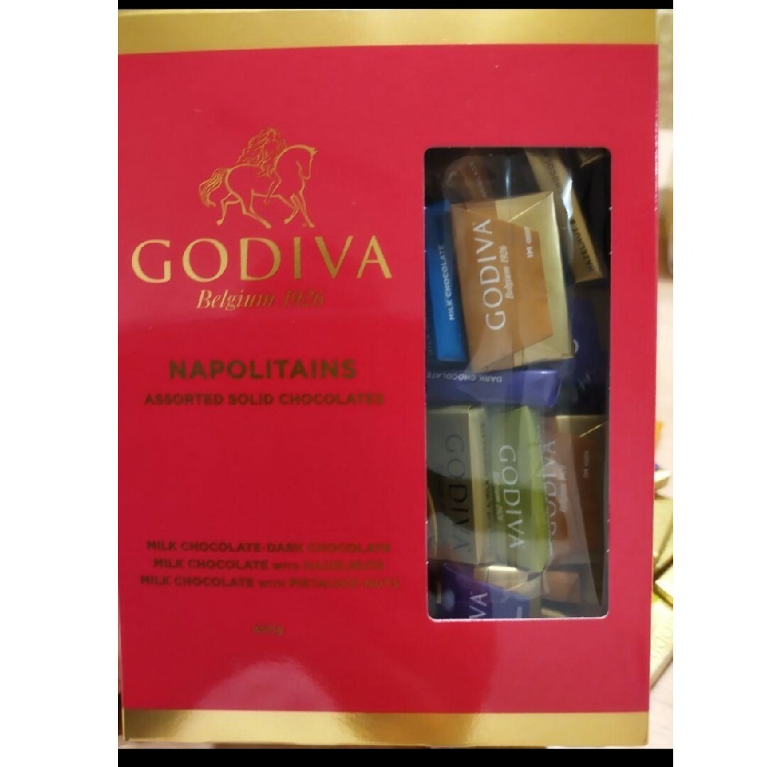 GODIVA(ゴディバ)のゴディバ　チョコレート　ナポリタン 食品/飲料/酒の食品(菓子/デザート)の商品写真