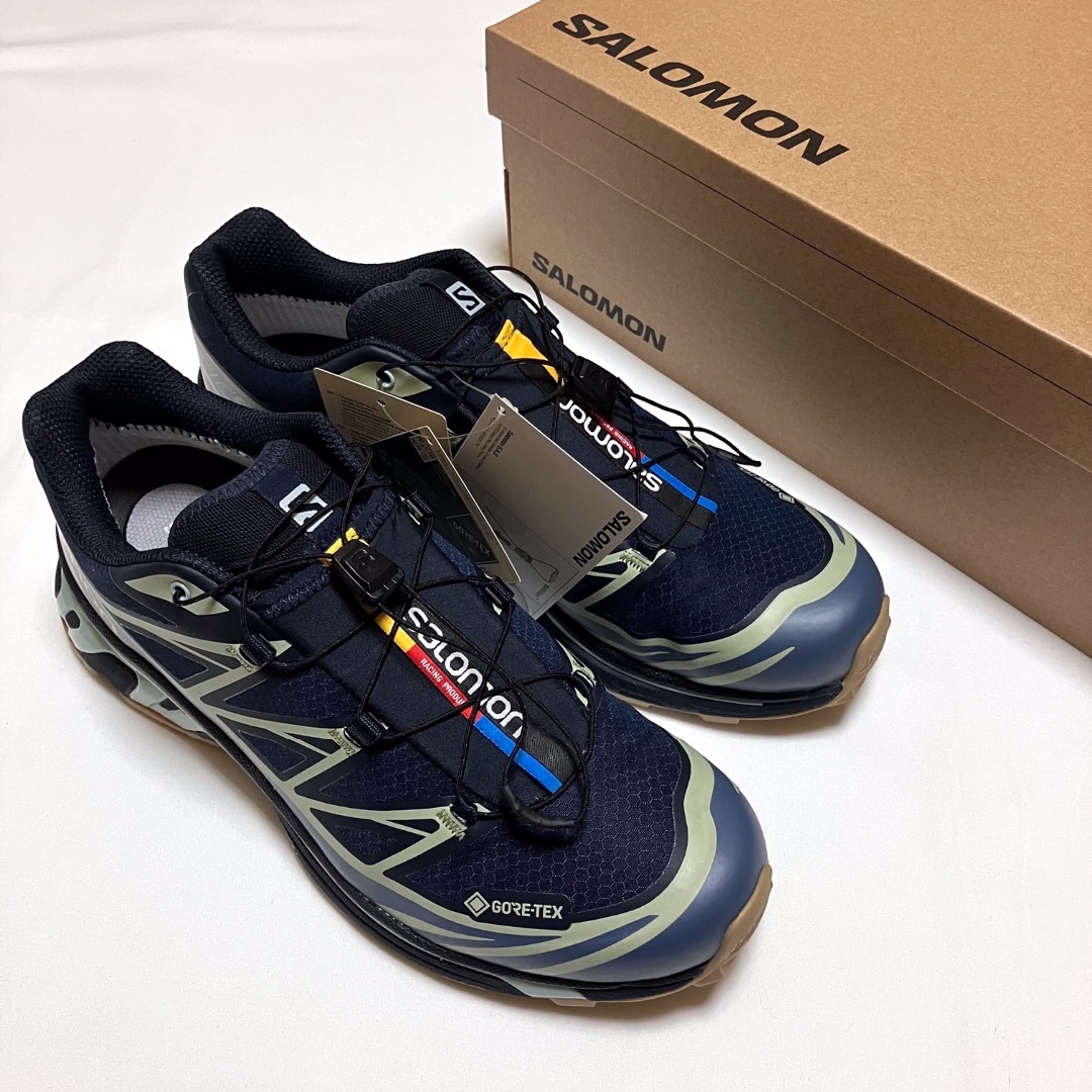 新品 27.5 23aw SALOMON XT-6 スニーカー 青 5674Hiro1313SALOMON