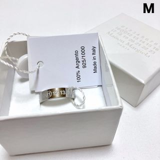 マルタンマルジェラ(Maison Martin Margiela)の新品 M 20ss マルジェラ ナンバリング シルバー リング 指輪 5066(リング(指輪))