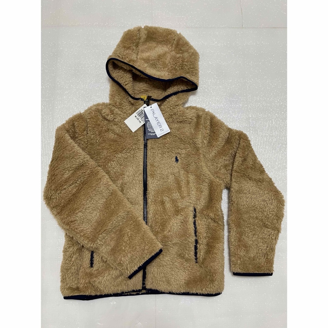 POLO RALPH LAUREN(ポロラルフローレン)の【新品】ラルフローレン  P-Layer 2 テディ フリース　Mサイズ キッズ/ベビー/マタニティのキッズ服男の子用(90cm~)(ジャケット/上着)の商品写真