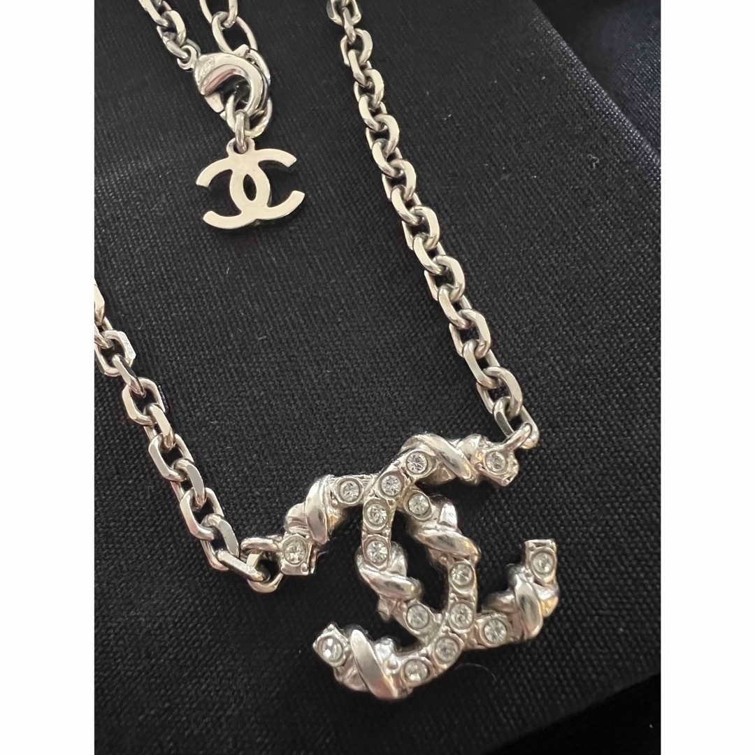 CHANEL 2021年購入 ネックレス・チョーカー シルバー、ライン CHANEL 2021年購入 ネックレス・チョーカー シルバー、ライン