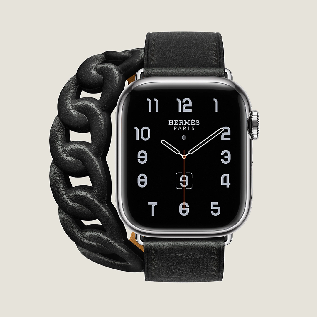 Hermes(エルメス)のエルメス Apple Watchドゥブルトゥール グルメット 41 mm メンズの時計(レザーベルト)の商品写真