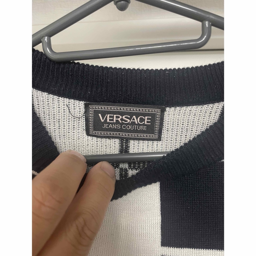 VERSACE(ヴェルサーチ)のヴェルサーチ　セーター　XL ニット メンズのトップス(ニット/セーター)の商品写真