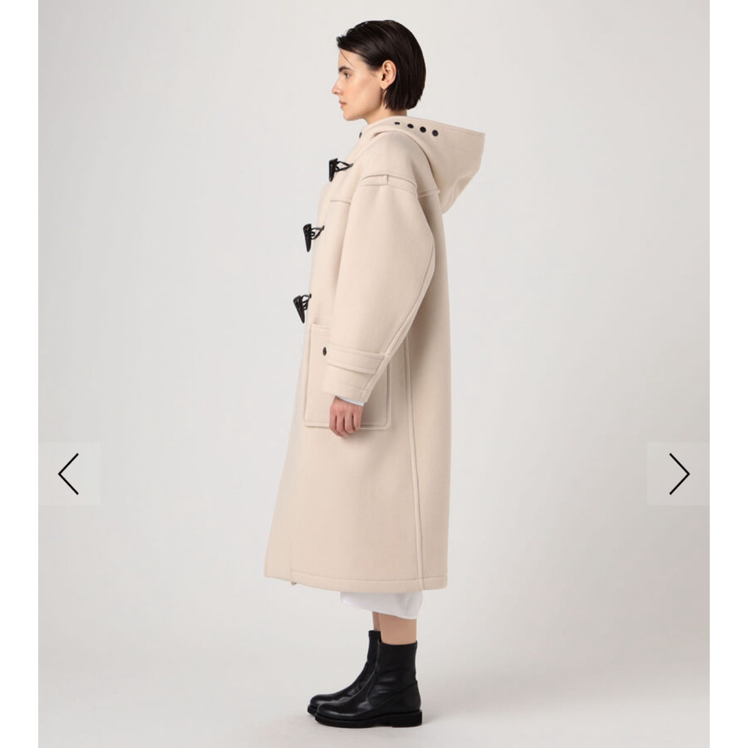 HYKE(ハイク)のHYKE DOUBLE FACE DUFFEL COAT ダッフルコート レディースのジャケット/アウター(ダッフルコート)の商品写真