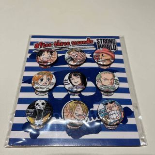 ワンピース(ONE PIECE)のワンピース　ストロングワールド　缶バッジ(アニメ/ゲーム)