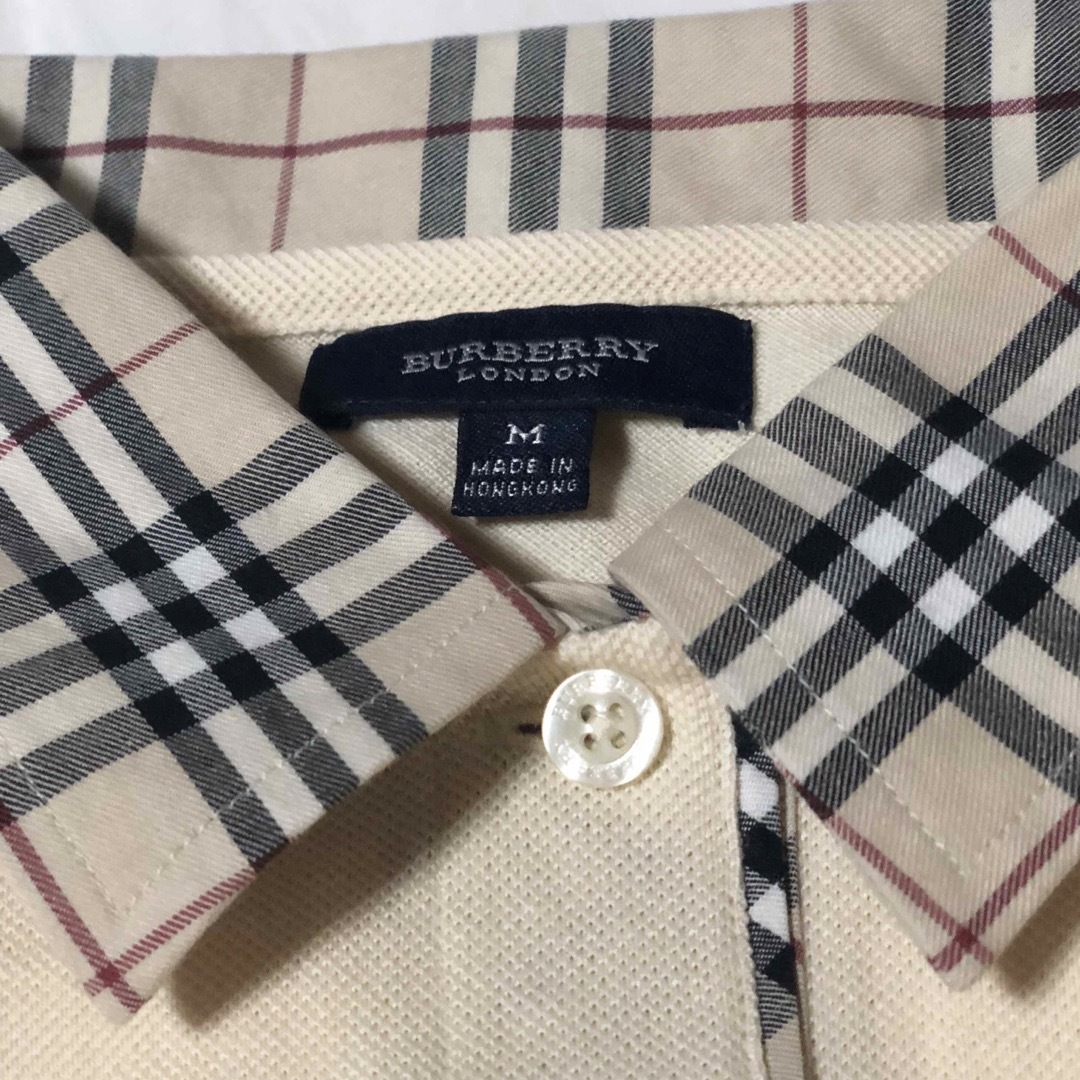 BURBERRY(バーバリー)の美品！　バーバリー ロンドン　ポロシャツ レディースのトップス(ポロシャツ)の商品写真