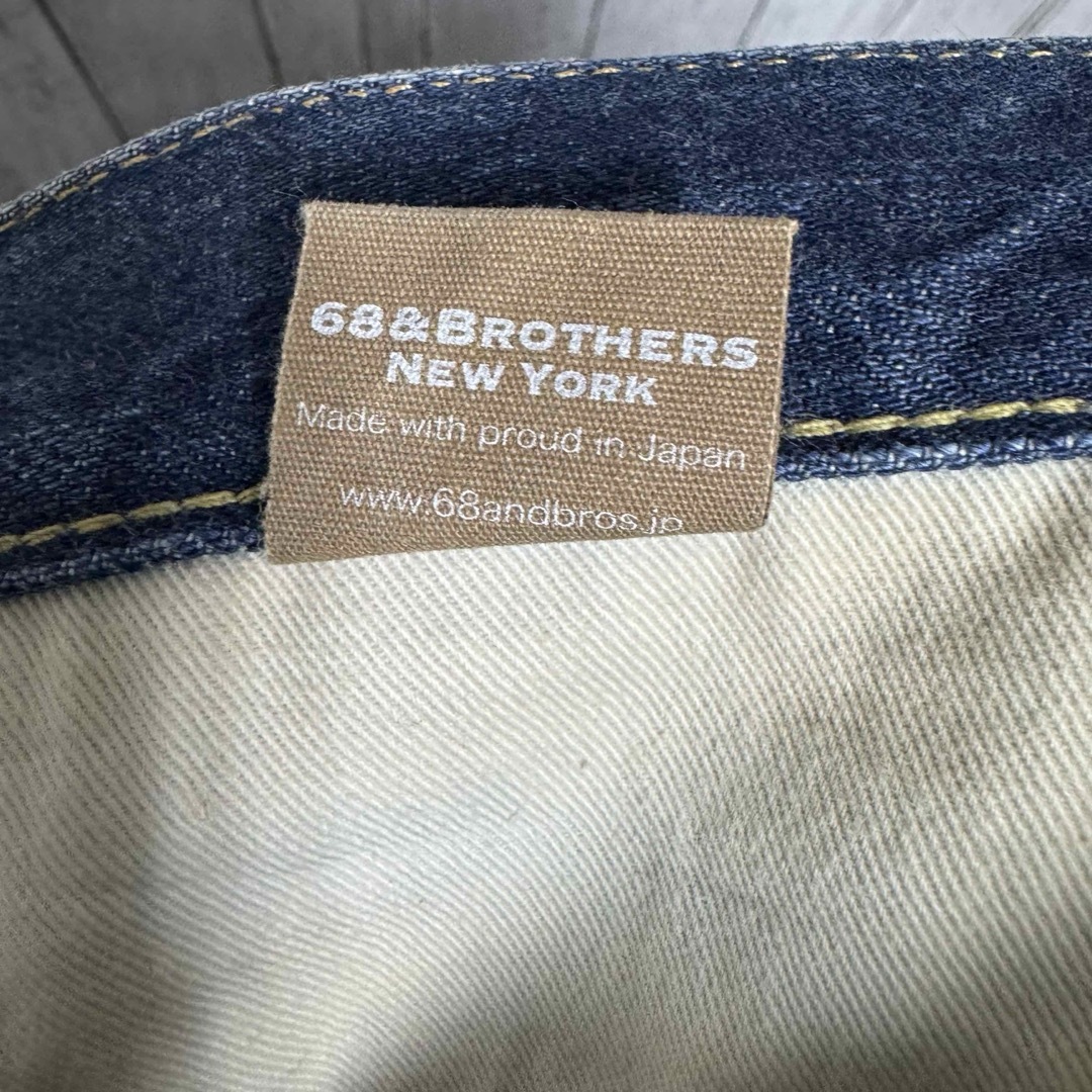 68&brothers - 68&BROTHERS ユーズド加工セルビッチデニム!日本 68&brothers - 68&BROTHERS ユーズド加工セルビッチデニム!日本