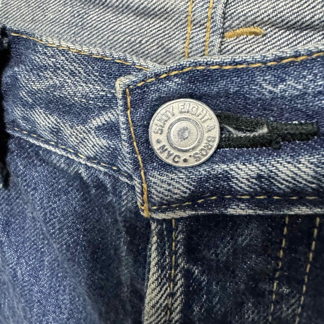 68&brothers - 68&BROTHERS ユーズド加工セルビッチデニム!日本 68&brothers - 68&BROTHERS ユーズド加工セルビッチデニム!日本