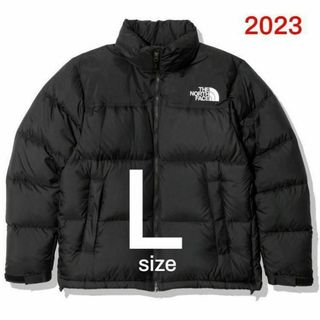 ザノースフェイス(THE NORTH FACE)の2023 ノースフェイス　ヌプシジャケット　ND92335　ブラック　メンズ L(ダウンジャケット)