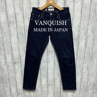 ヴァンキッシュ(VANQUISH)のVANQUISH ストレッチセルビッチデニム！日本製！(デニム/ジーンズ)