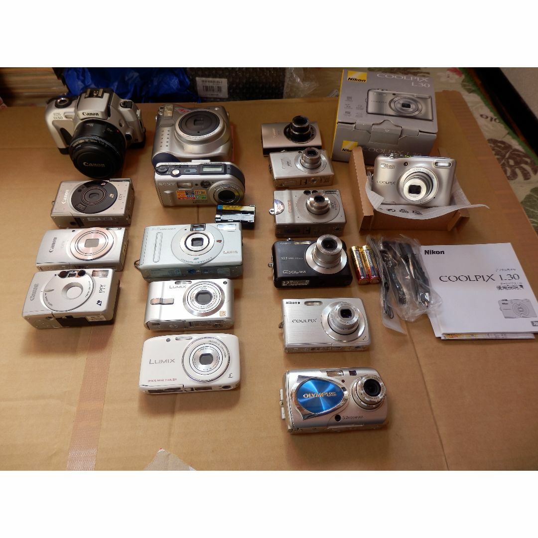 Nikon - ❤️動作品❤️ニコン・キャノン　デジカメ　大量セット　まとめ売り
