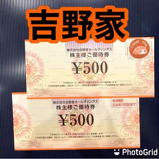 ヨシノヤ(吉野家)の吉野家　株主優待　3000円分(その他)