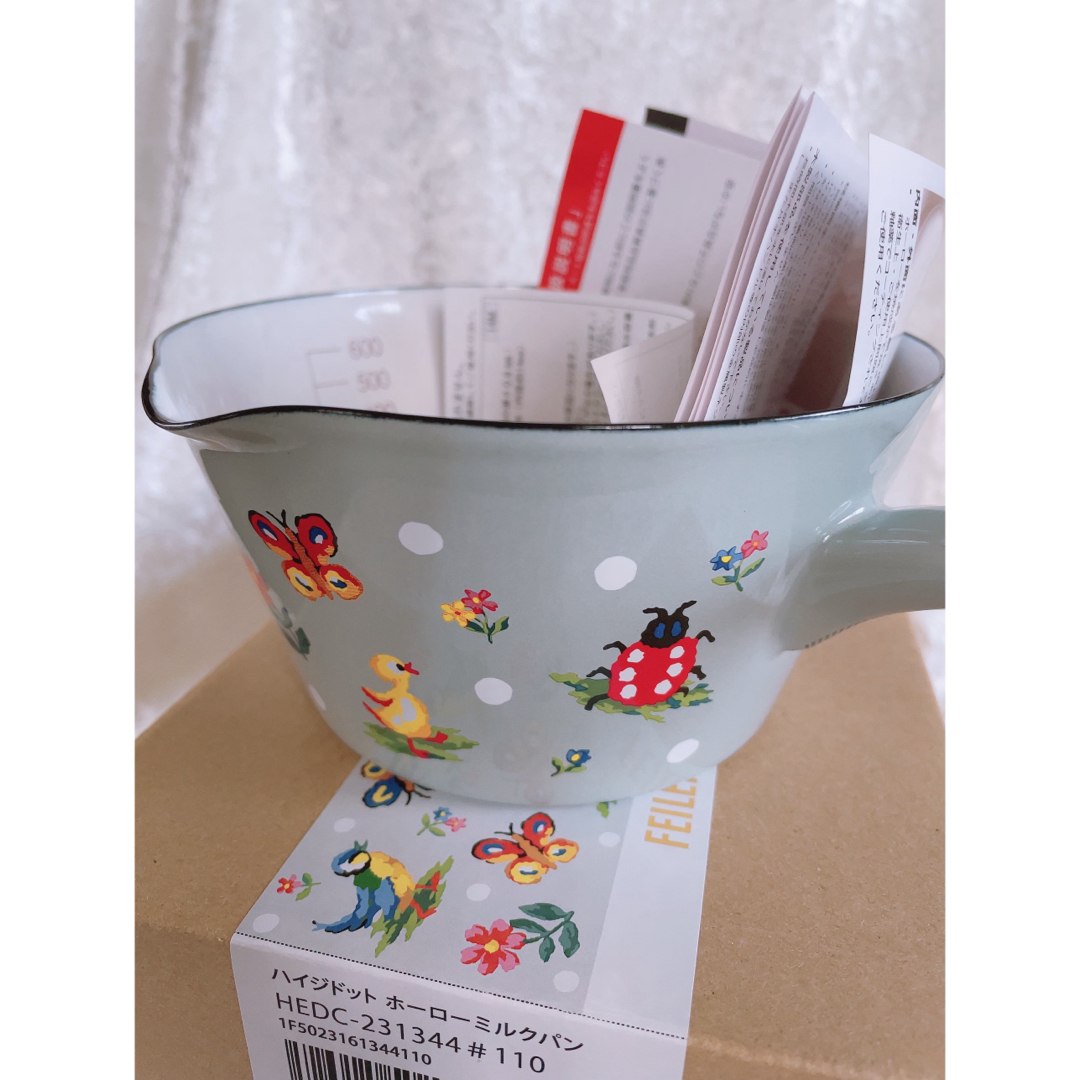 FEILER - フェイラーハイジ ドット ホーローの通販 by はな's FEILER - フェイラーハイジ ドット ホーローの通販 by はな's
