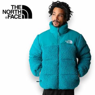 ザノースフェイス(THE NORTH FACE)の新品 THE NORTH FACE ノースフェイス シェルパ ヌプシ  XL 青(ダウンジャケット)