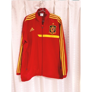 アディダス(adidas)のAdidas サッカー スペイン代表 エンブレム刺繍 Track Jacket(ナイロンジャケット)