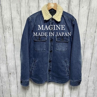 マージン(Magine)のMAGINE 裏キルティングデニムシャツジャケット！日本製！(Gジャン/デニムジャケット)
