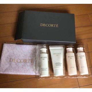 コスメデコルテ(COSME DECORTE)の未使用DECORTEAQボディウォッシュ　ミルク　ヘアトリートメント　シャンプー(シャンプー/コンディショナーセット)