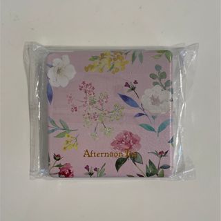 アフタヌーンティー(AfternoonTea)の★ Afternoon  Tea ★  ミニミラー スクエア〈ピンクフラワー〉(ミラー)