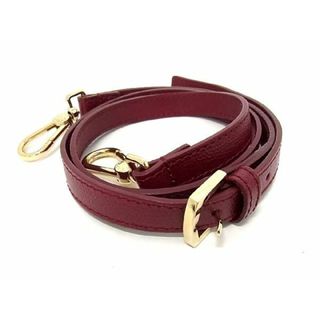 フルラ(Furla)の■極美品■ FURLA フルラ レザー バッグ用 ショルダーストラップ 肩掛け レディース レッド系 AS4695(その他)