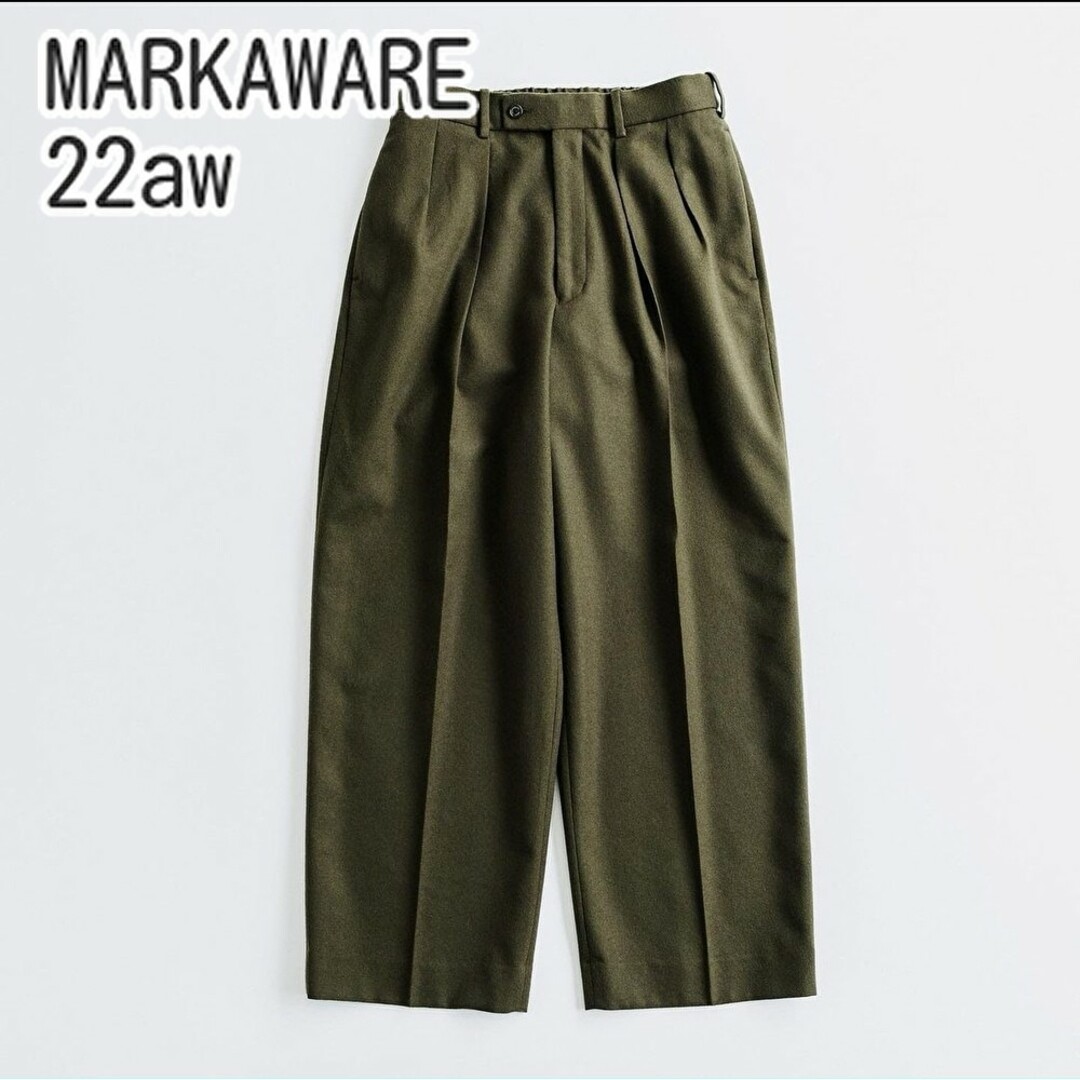 MARKAWEAR(マーカウェア)のMARKAWARE DOUBLE PLEATED TROUSERS marka メンズのパンツ(スラックス)の商品写真