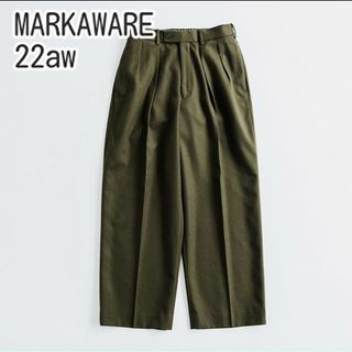 マーカウェア(MARKAWEAR)のMARKAWARE DOUBLE PLEATED TROUSERS marka(スラックス)