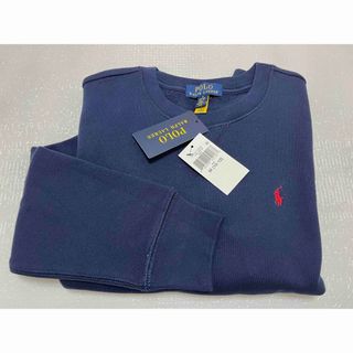 ポロラルフローレン(POLO RALPH LAUREN)の【新品】ラルフローレン コットンブレンドフリース スウェットシャツ　M(Tシャツ/カットソー)