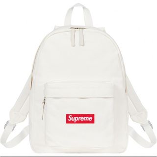 シュプリーム(Supreme)のsupreme canvas back pack white(バッグパック/リュック)