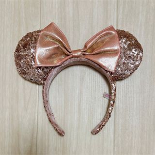 ディズニー(Disney)のDisney ディズニー カチューシャ ピンクゴールド ミニー(カチューシャ)