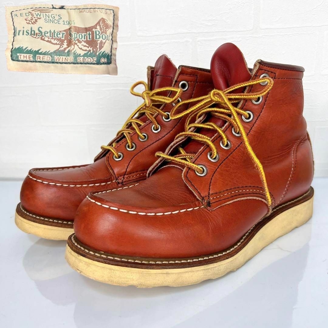 希少☆RED WING アイリッシュセッター 5E 23.0 8875 犬タグ | フリマアプリ ラクマ