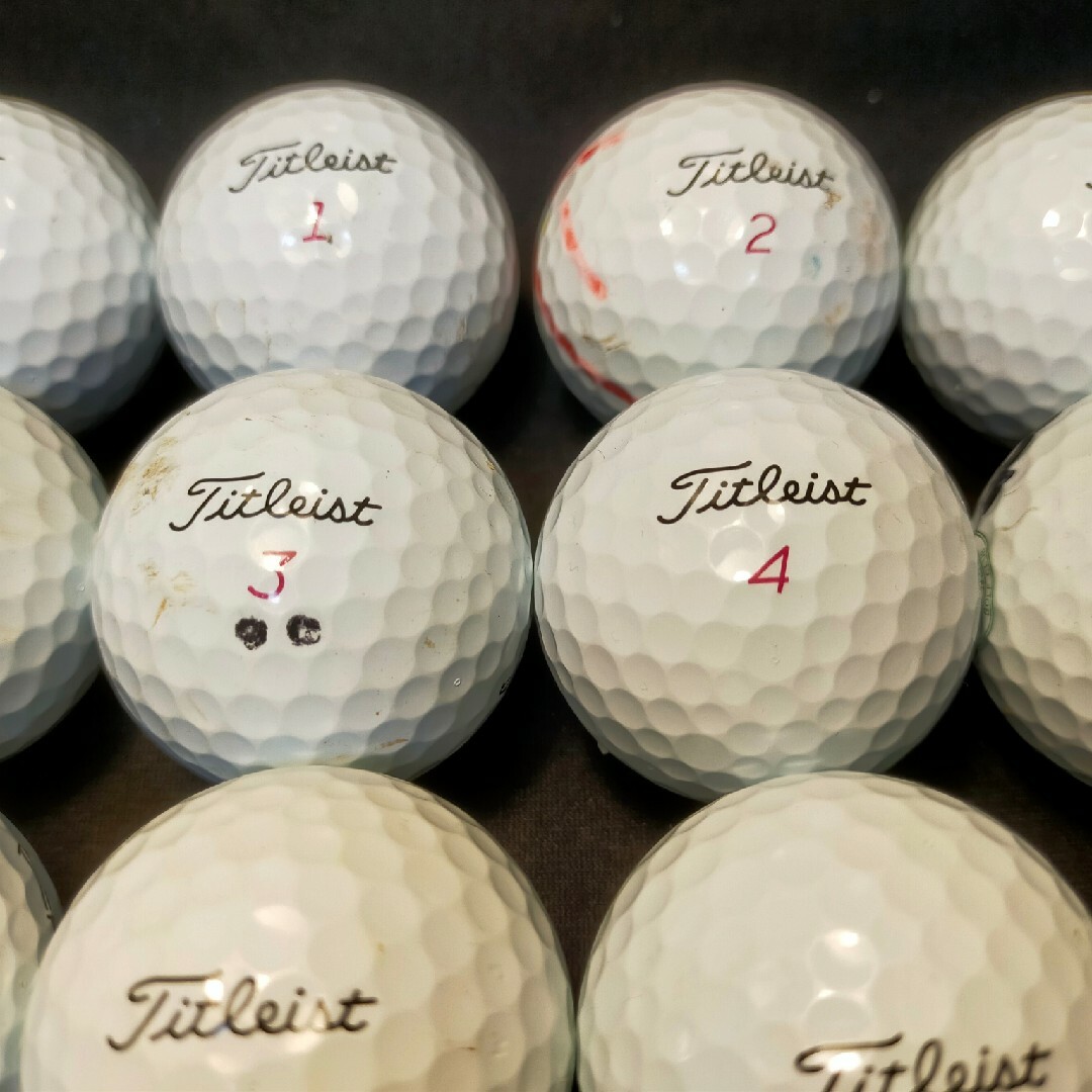 Titleist - 【B級】'21 Pro V1X 24球(ホワイト)① タイトリスト ロスト