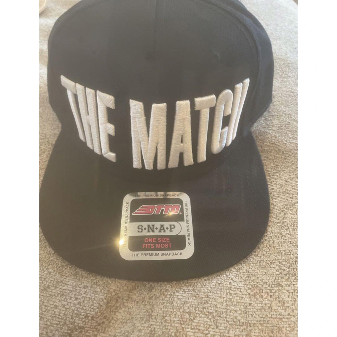 THE MATCH 2022 CAP ブラック 完売品 メンズの帽子(キャップ)の商品写真