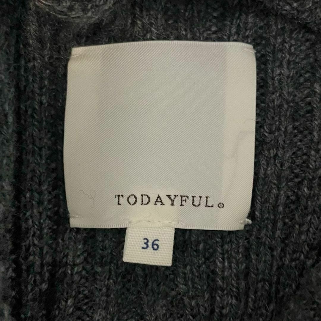 TODAYFUL(トゥデイフル)のTODAYFUL トゥデイフル★ノースリーブ タートルニットワンピース レディースのワンピース(ロングワンピース/マキシワンピース)の商品写真