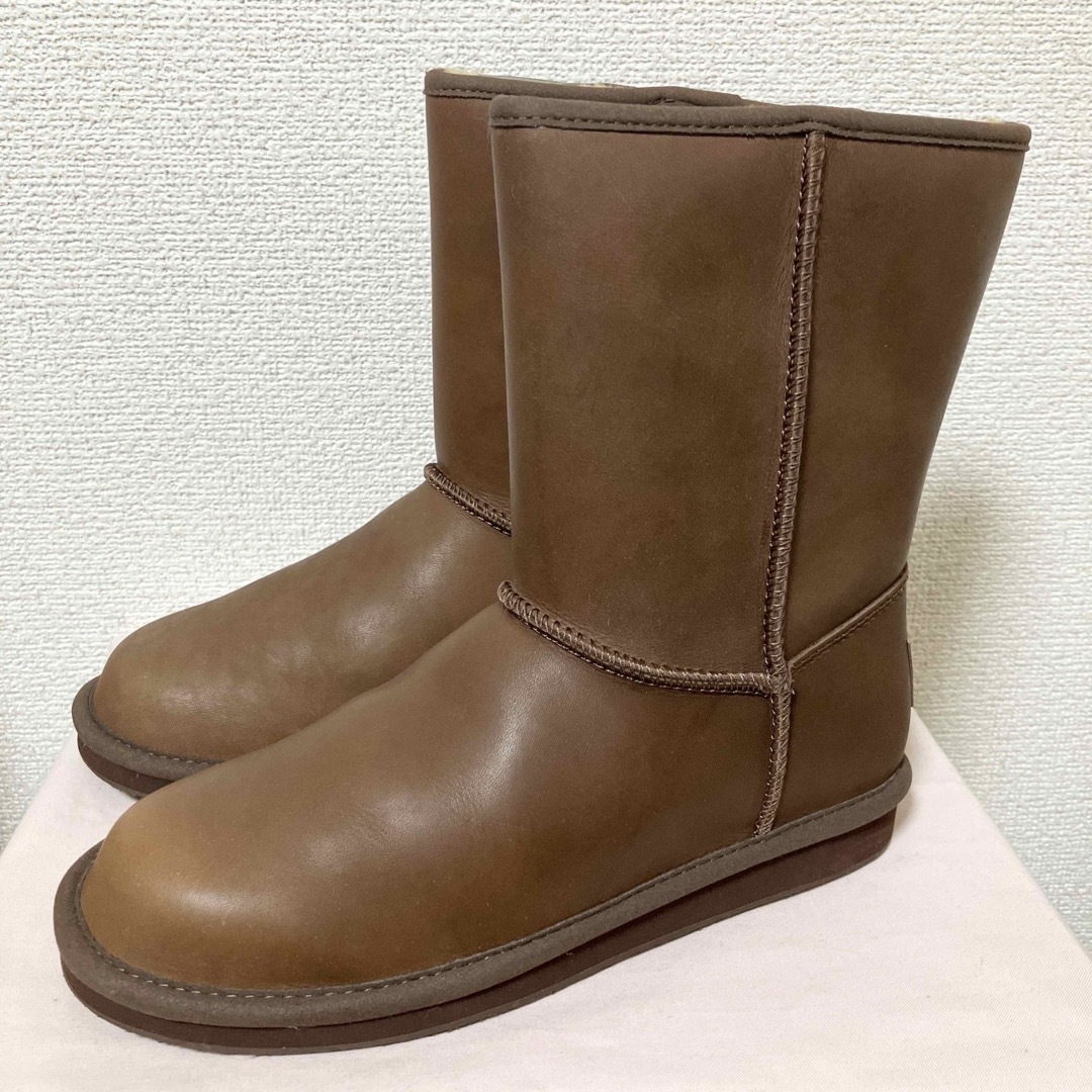 ☆未使用☆L.L.Bean エルエルビーン 本革 ムートン ブーツ 24cm