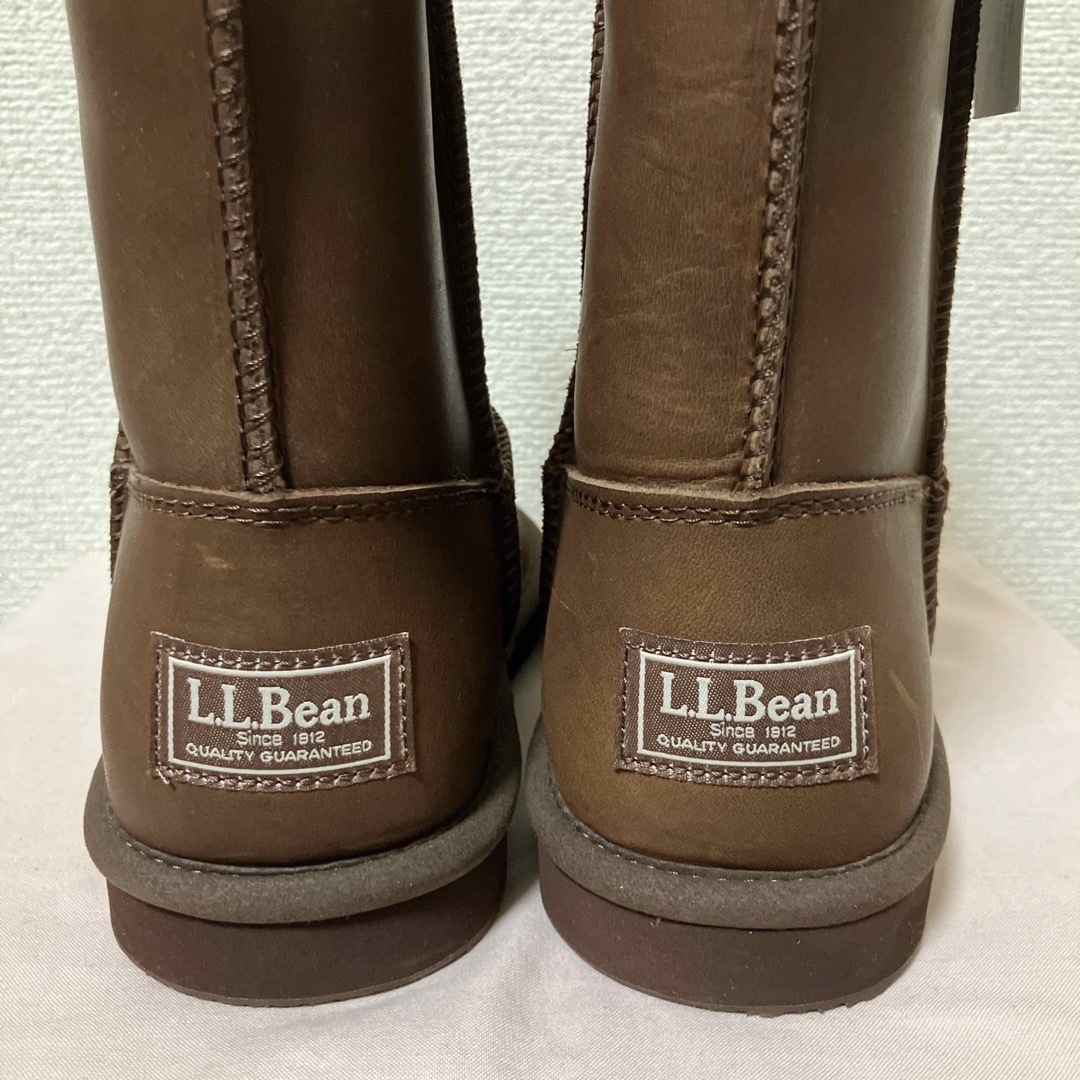 ☆未使用☆L.L.Bean エルエルビーン 本革 ムートン ブーツ 24cm