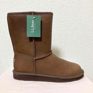 ☆未使用☆L.L.Bean エルエルビーン 本革 ムートン ブーツ 24cm