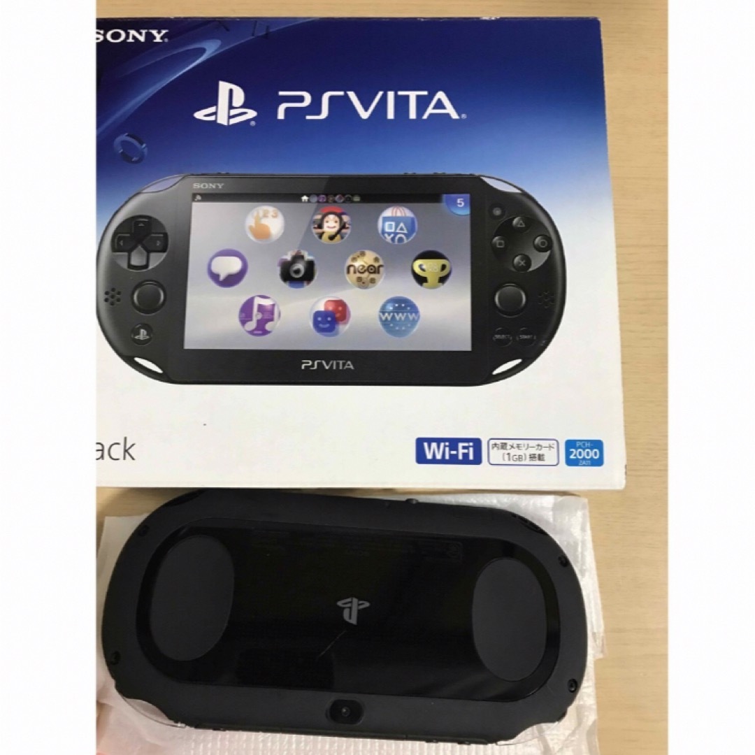 PS Vita PCH-2000 ブラック ソフト付き - テレビゲーム PS Vita PCH-2000 ブラック ソフト付き - テレビゲーム
