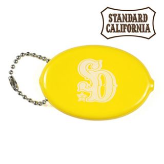 スタンダードカリフォルニア(STANDARD CALIFORNIA)のスタンダードカリフォルニア　コインケース/スタカリ YELLOW  キムタク(コインケース/小銭入れ)