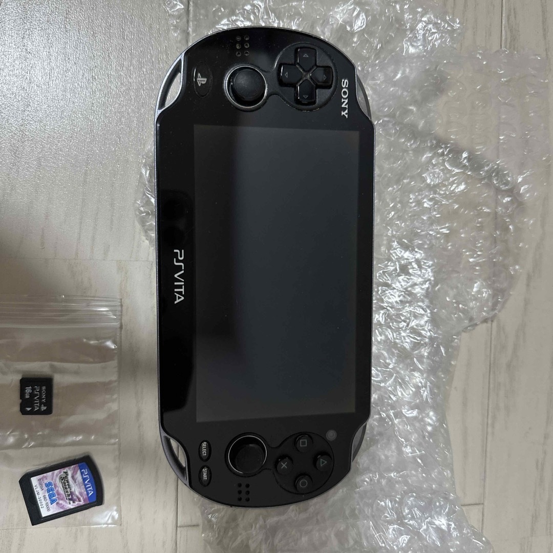 PSVitapsvita 本体セット　メモリカード16GB ソフトつき