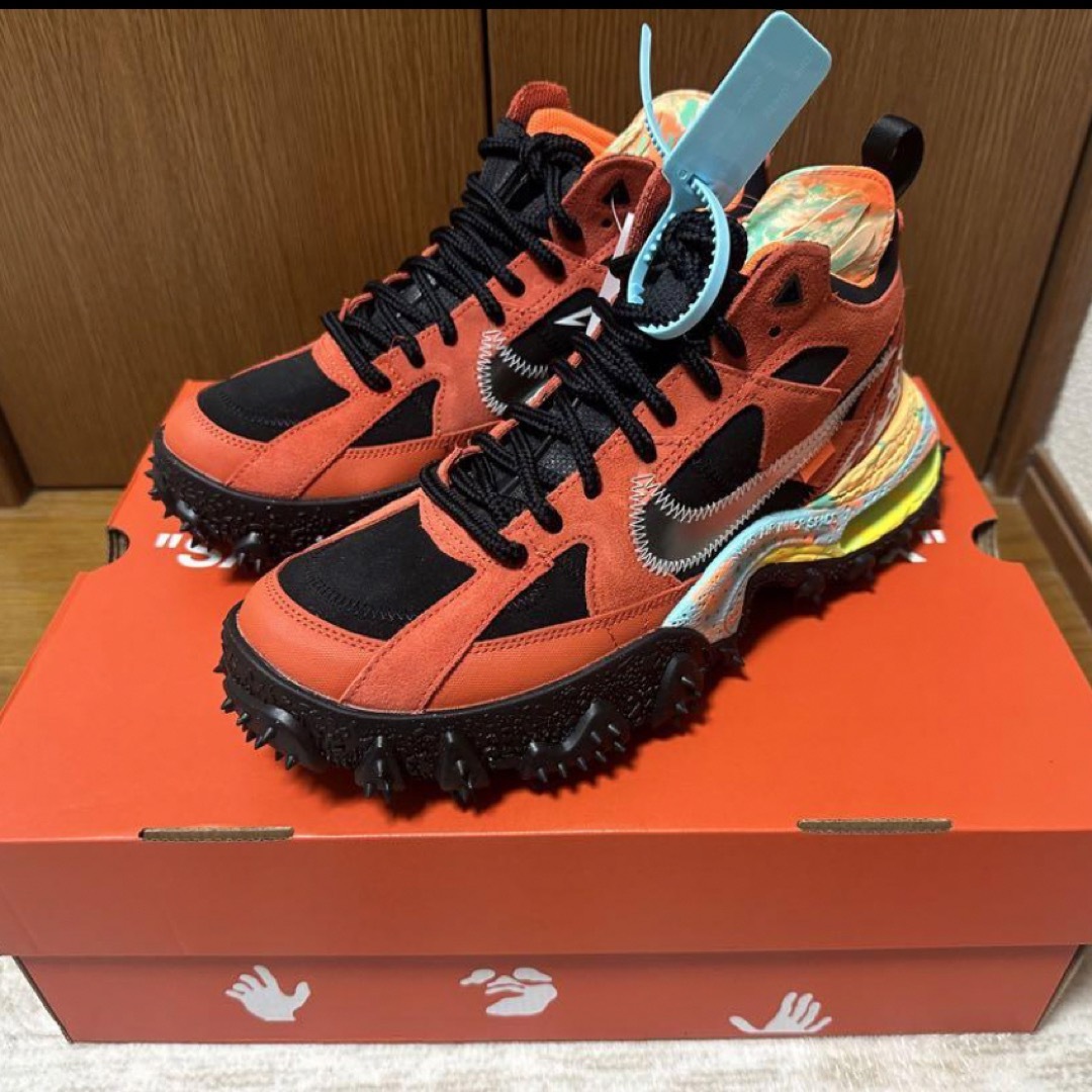 NIKE(ナイキ)のOff-White × Nike Air Terra Forma Orange メンズの靴/シューズ(スニーカー)の商品写真