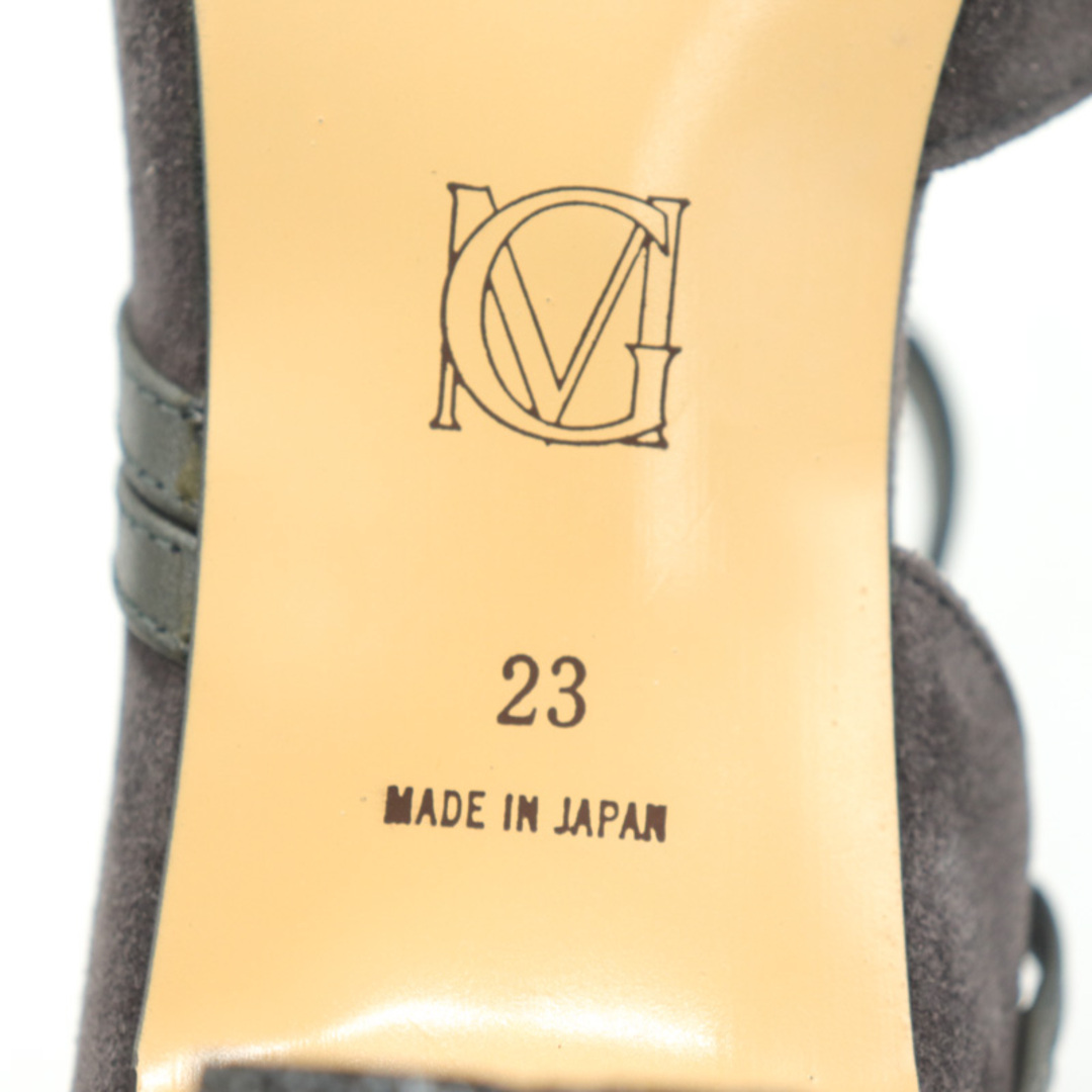 マダムグレコ青山 パンプス 未使用 スウェード 靴 シューズ 日本製 レディース 23cmサイズ グレー madame greco aoyama レディースの靴/シューズ(ハイヒール/パンプス)の商品写真