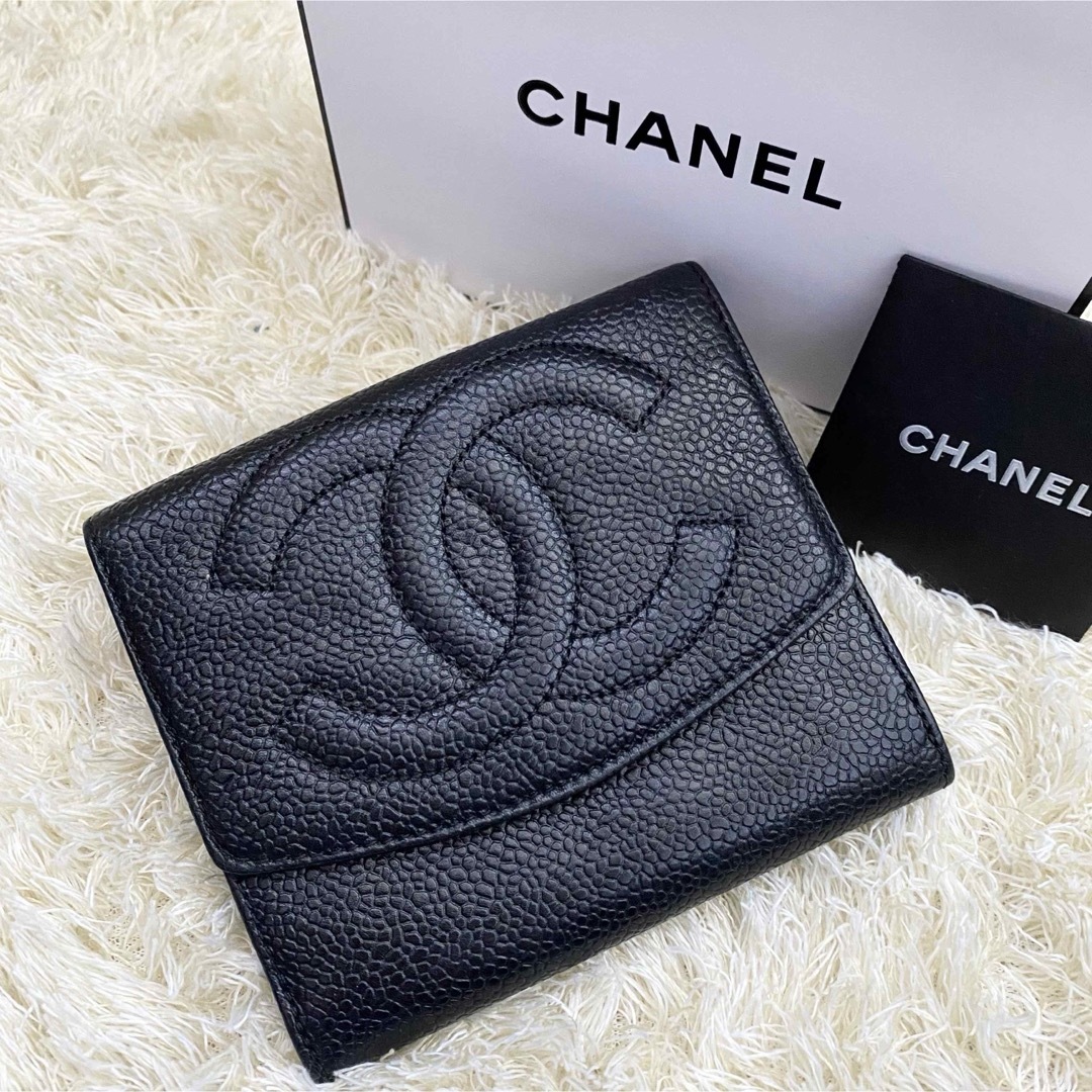 セールSALE☆ 折り財布 美品 - 匿名配送】CHANEL✨シャネル✨デカココ