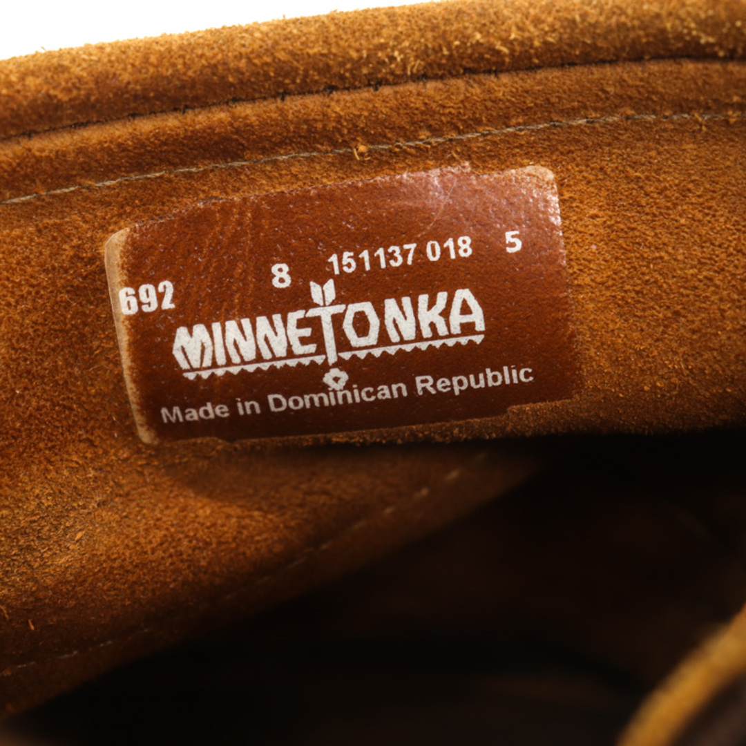 Minnetonka(ミネトンカ)のミネトンカ ショートブーツ スウェード 靴 シューズ レディース 8サイズ ブラウン Minnetonka レディースの靴/シューズ(ブーツ)の商品写真