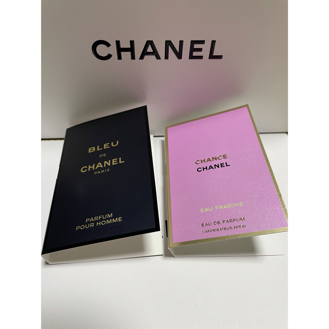 CHANEL(シャネル)のシャネル　CHANEL チャンス　ブルードゥ　香水2点セット　サンプル新品 コスメ/美容の香水(香水(女性用))の商品写真