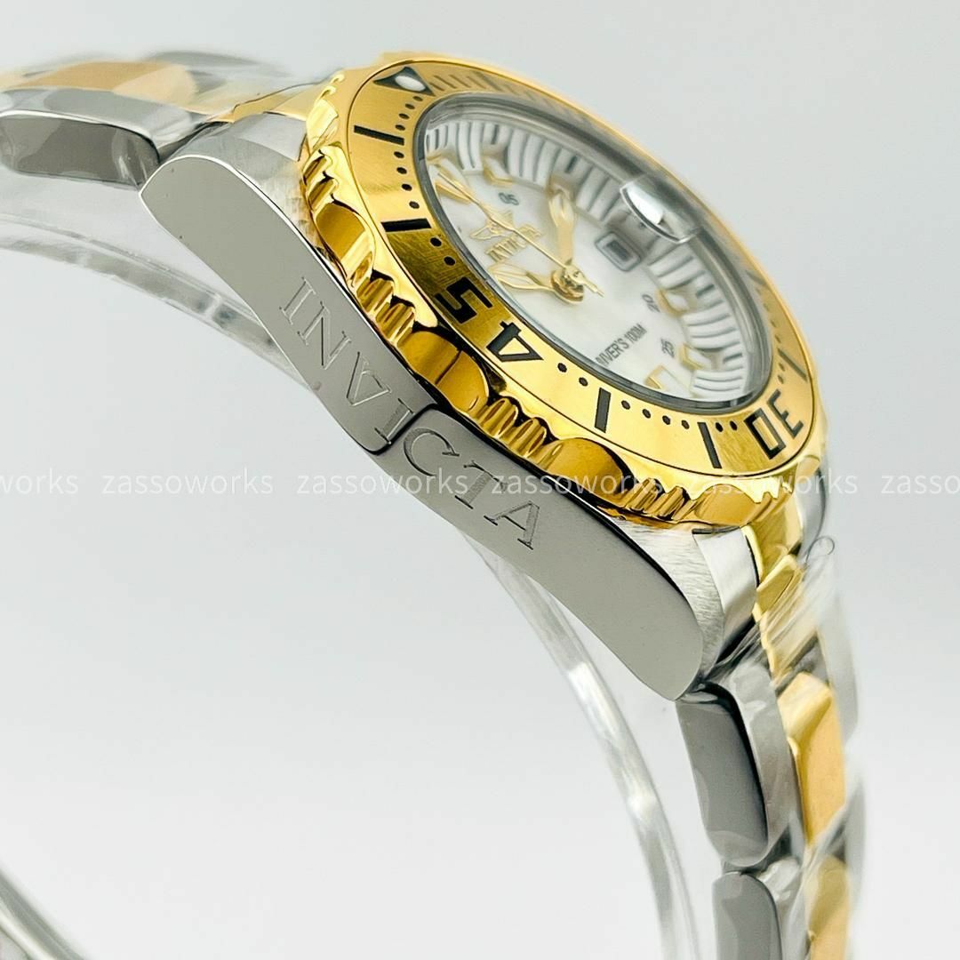 INVICTA(インビクタ)のAB14 インビクタ レディース腕時計 シルバー/ゴールド 新品未使用・匿名配送 レディースのファッション小物(腕時計)の商品写真