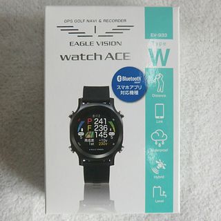 アサヒゴルフ(朝日ゴルフ)のEAGLE VISION watch ACE EV-933 ブラック(その他)