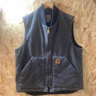 カーハート(carhartt)の希少　カーハート　ダックベスト　激レアカラー　シャドウ(ベスト)