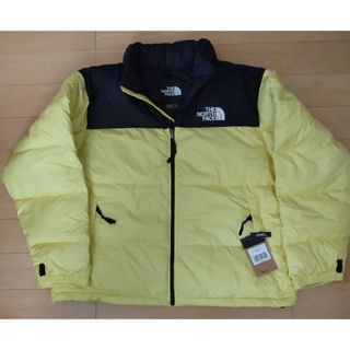 ザノースフェイス(THE NORTH FACE)のノースフェイス　レトロヌプシ　ダウンジャケット　イエロー　XL(ダウンジャケット)