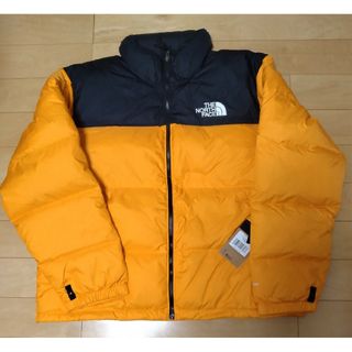 ザノースフェイス(THE NORTH FACE)のノースフェイス　レトロヌプシ　ダウンジャケット　オレンジ　XL(ダウンジャケット)