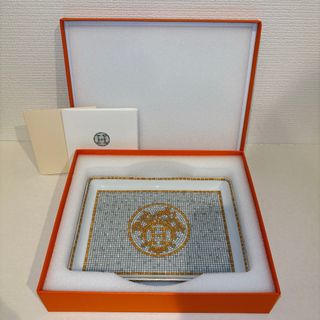 エルメス(Hermes)の【新品未使用】HERMES  モザイクヴァンキャトル　 スクエアプレート(食器)