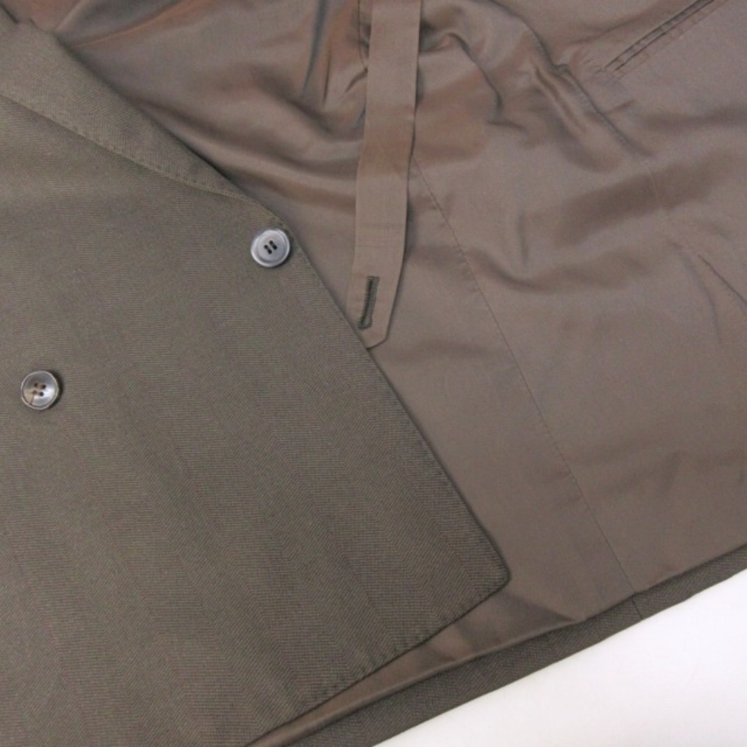 COMME CA DU MODE(コムサデモード)のコムサデモード TETSU セットアップ スーツ ウール ストライプ ダブル S メンズのスーツ(セットアップ)の商品写真